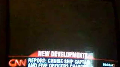 The Sea Diamond sinks in Santorini