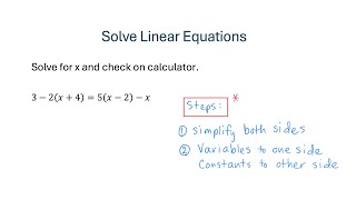 Famous Solve Linear Equations - Example 2 Wealth