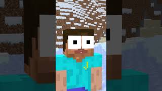 HEROBRINE PUNCH #minecraft #monsterschoolstory #funny