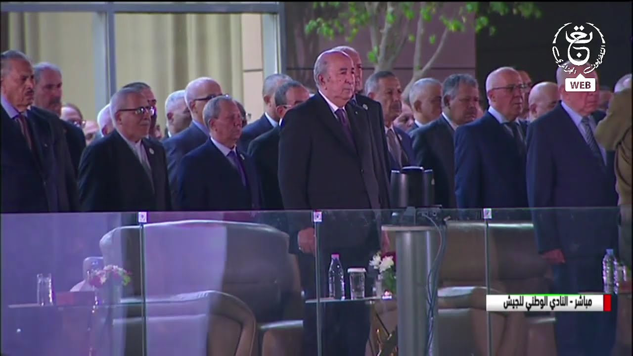 رئيس الجمهورية يشرف على حفل الذكرى الــ 70 لاندلاع ثورة 1 نوفمبر المجيدة بالنادي الوطني للجيش