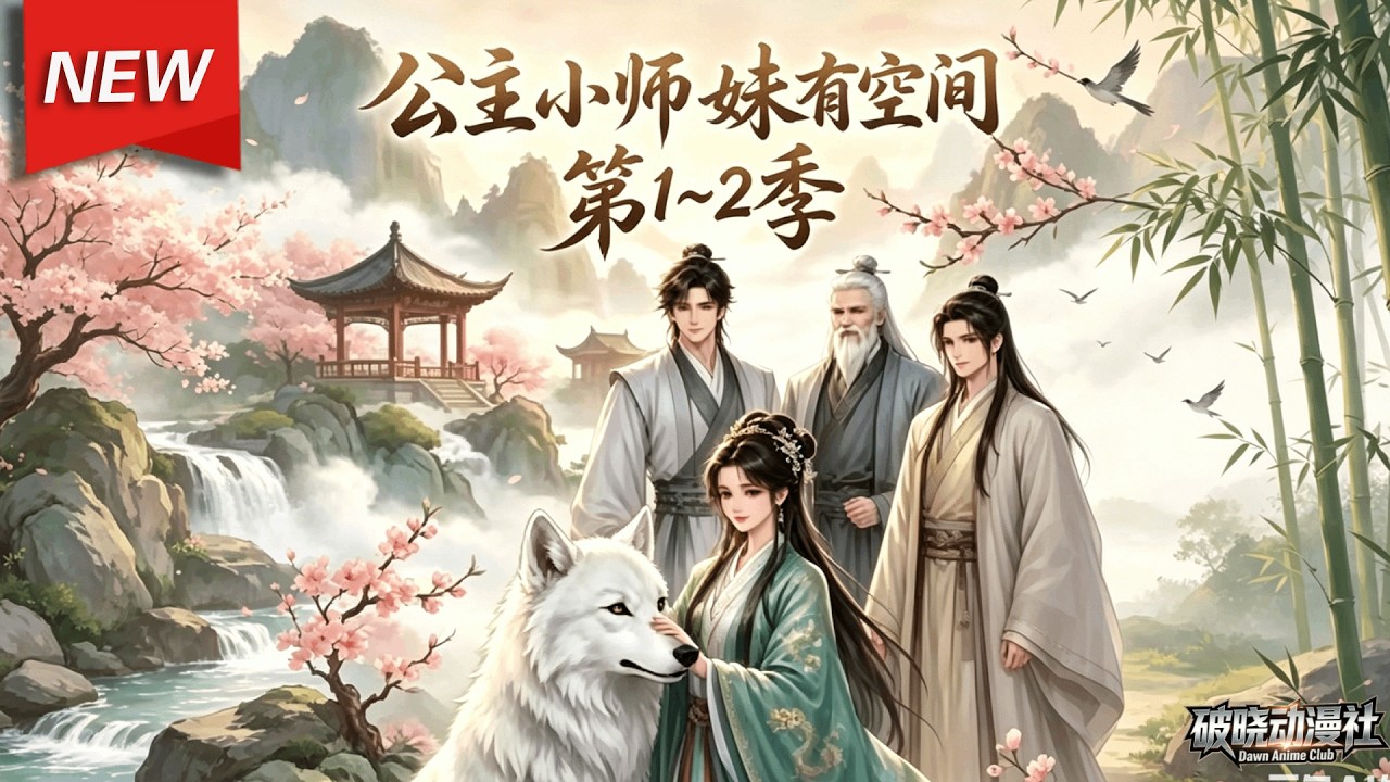 MULTISUB📢新番上线《公主小师妹有空间》第1~2季丨转世投胎做佛系小师妹，本想安稳度日，不料师兄个个大佬，身世更是惊天显赫！#最新漫剧 #破晓动漫社