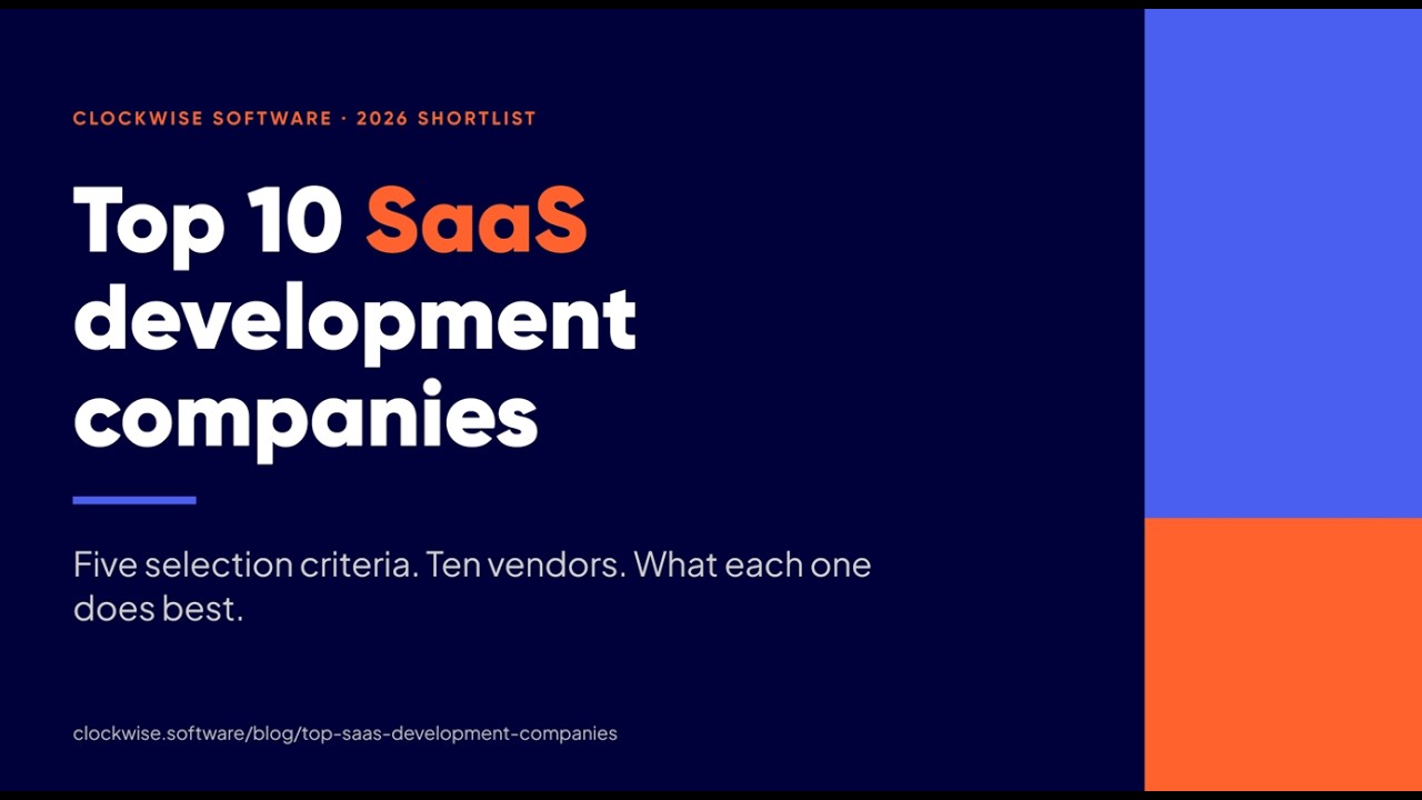 Top SaaS Development Companies 2026