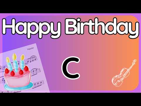 Happy Birthday - Pop Tunes - Backing Track & Parts