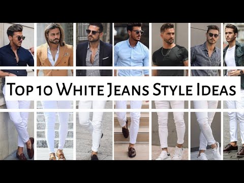 What to Wear with White Jeans (Men's Style Guide) - The Trend Spotter