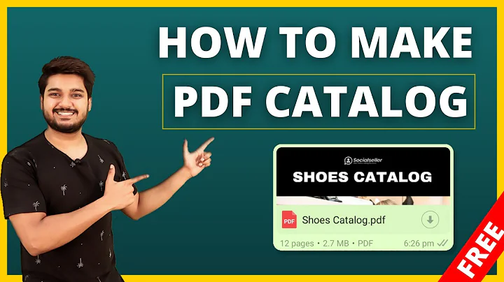 How to make PDF Catalog for FREE | Product Catalog | Brochure | Social Seller Academy - DayDayNews
