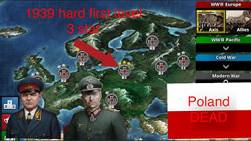 World conqueror 4 mission 1 hard axis powers (with generals) 3 stars