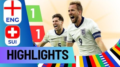 England vs Switzerland 1-1 Pen 5-3 | All goals EURO 2024 Extended Highlights