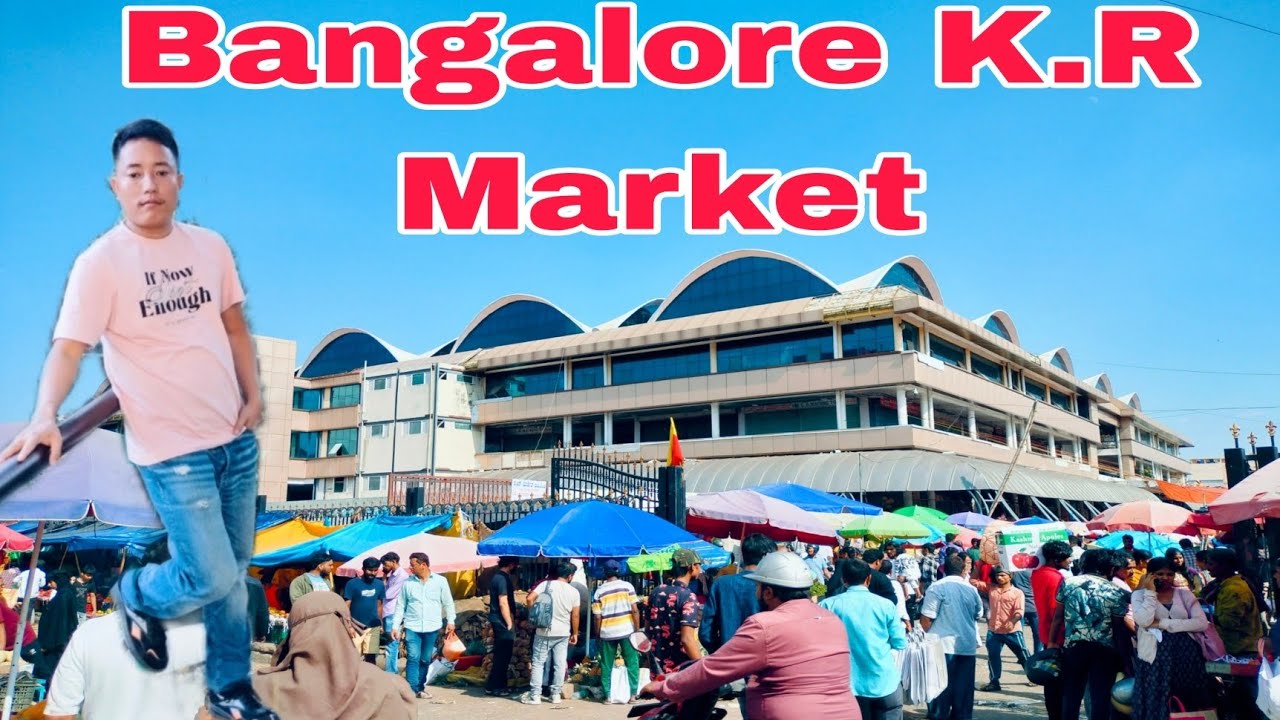 KR Market of Bangalore/ Biggest Market of Bangalore/Highly Populated Market..Chickpete Metro station