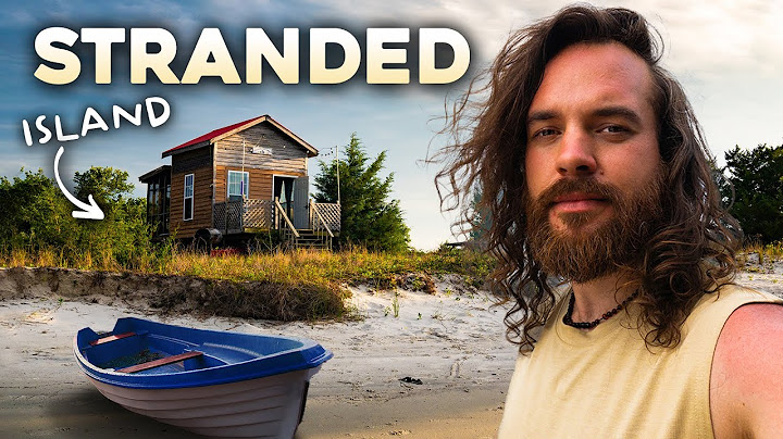 2 Days ALONE on an ISLAND (Camping, Fishing, Cooking)