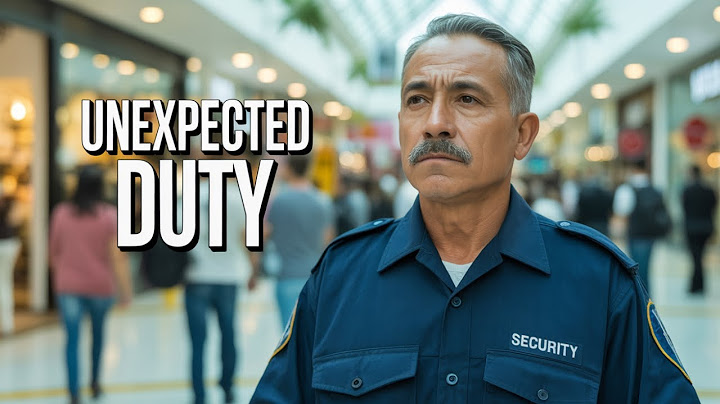 The Security Guard Who Stood Up To A Soldier