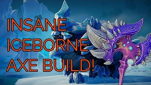 Dauntless Avatar Build - INSANE Iceborne Axe! Crits on Crits! Avatar of Destruction! Thrax Axe!