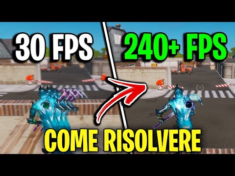 COME RISOLVERE I PROBLEMI DI LAG E FPS SU FORTNITE ! * GUIDA FACILE *