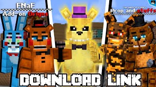 6 BEST FNAF ADD-ONS for Minecraft PE/BE 