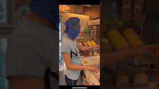 Hong Kong Legend Kara Wai Appeared In Public With Stocking Over Head