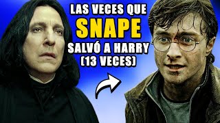 Las 13 Veces Que Severus Snape Salvó A Harry Harry Potter Explicado