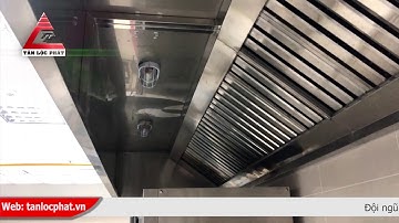 Chuyên thiết kế thi công tum hút mùi công nghiệp cho khu bếp nhà hàng khách san