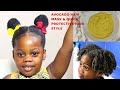 DIY Avocado Hair Mask For Massive Hair Growth + Quick 5 Minutes No Extension Hair Style For Toddlers