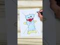 Drawing Roberto 😨 #poppyplaytime #huggywuggy #roberto #memes #drawing