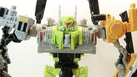 Transformers PCC Steamhammer with Constructicons Review