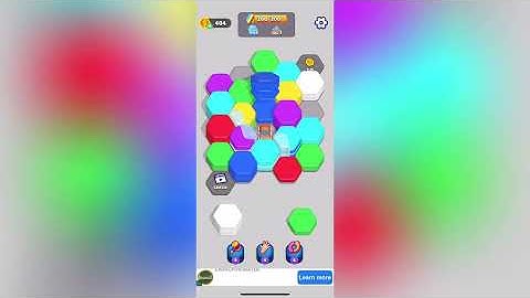 Hexa sort Level 170 Solution Walkthrough 