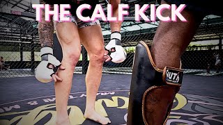 MMA Technique | Calf Kick | George Hickman (Bangtao MMA)