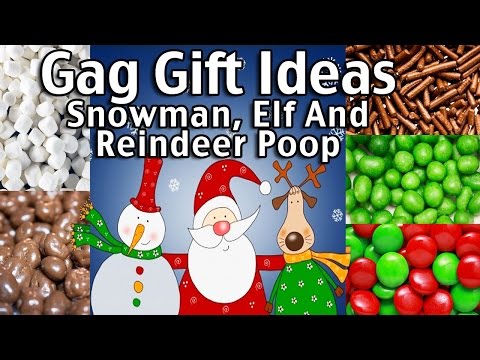 Gag Gift Ideas: Snowman, Elf And Reindeer Poop!