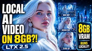 LTX 2.5 on an 8GB GPU?! The New Best Local AI Video Model | LTX 2.5 Is INSANELY Fast screenshot 2