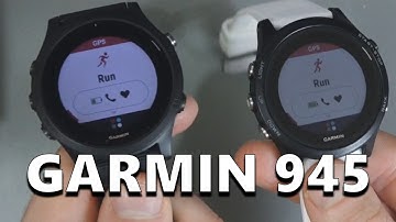 Garmin Forerunner 945 - Features & Menu System