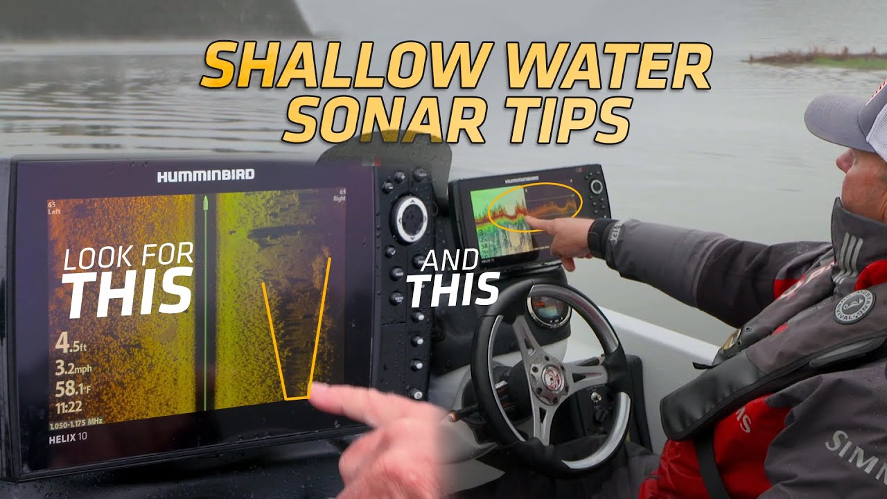 New Update How to Locate Shallow Water Bass with Side \u0026 Down Imaging | Davy Hite