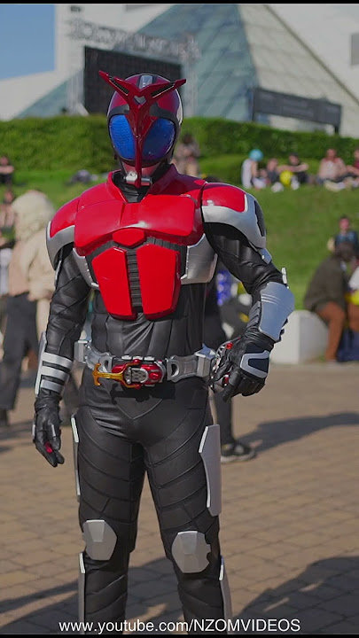 Kamen rider Kabuto and Faiz in London #shorts #tokusatsu #mcmcomiccon