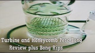 Triple Honeycomb / Turbine Perc Bong Review