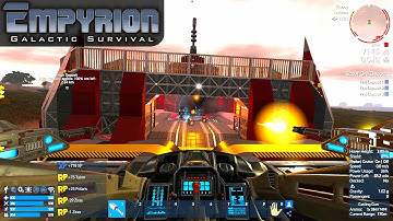 Taking out POI’s With HV Assault Tank | Empyrion Galactic Survival | Alpha 10 Gameplay | E12