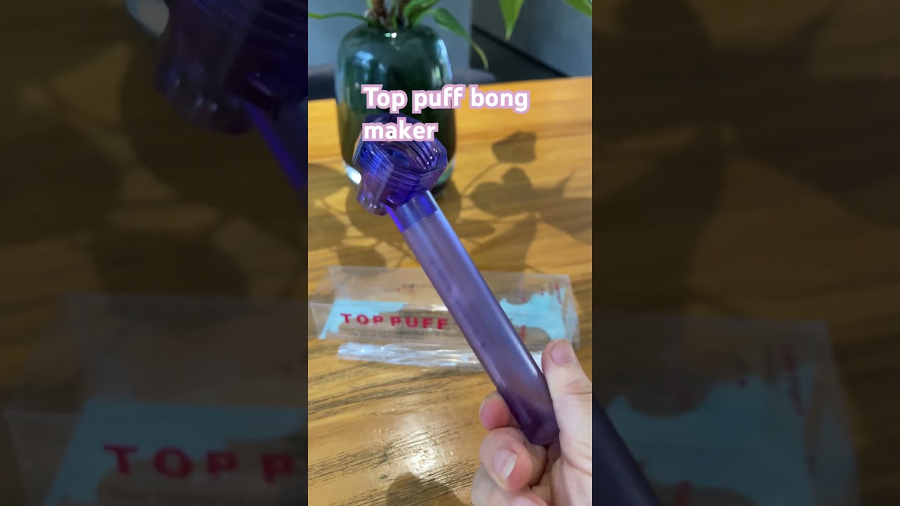 Wholesale top puff bong maker   