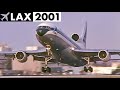 3 HOURS of Plane Spotting LAX Los Angeles 2001