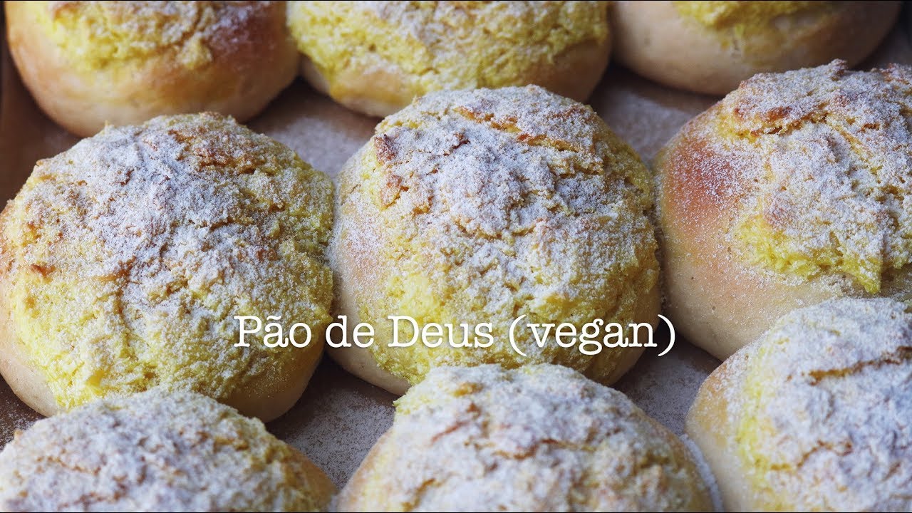 Pão de deus - receita vegan - YouTube