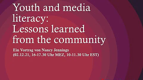 GIP Lecture series: Nancy Jennings talks about You...