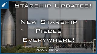 SpaceX Starship Updates! New Starship Pieces Everywhere, SN5 Still Waiting! TheSpaceXShow