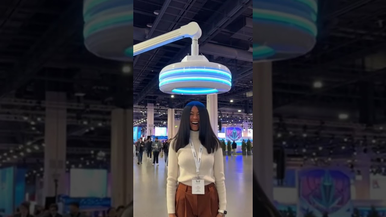 INSANE AI Curling Robot in Dubai 😱💇‍♀️ Automatic Perm Tech From the Future!