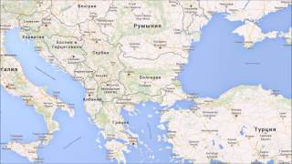 Где находится Болгария? — страна на карте мира