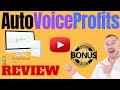 Auto Voice Profits Review ⚠️ WARNING ⚠️ DON&#39;T GET THIS WITHOUT MY 👷 CUSTOM 👷 BONUSES!!