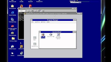 Windows 3.1 on Dosbox under Windows 98 on VPC under Windows 7 , Double windows emulation