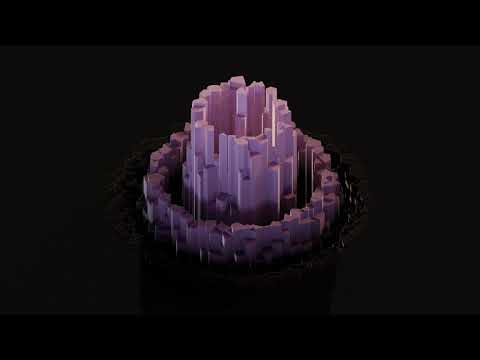 Procedural audio visualiser in blender