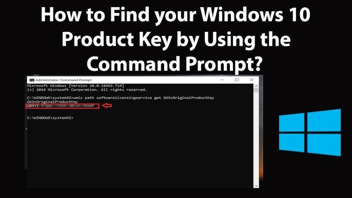 How to Find Windows 7 Product Key Using Cmd?