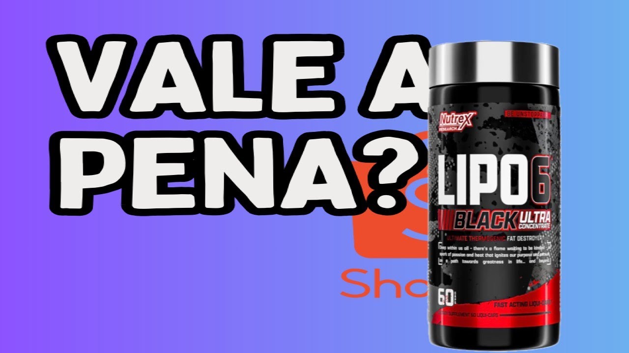 Novo Lipo 6 Black UC 60 Caps - Importado e Original Paguei barato demais Ser que presta Ol