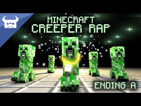 MINECRAFT CREEPER RAP | Dan Bull | ENDING A