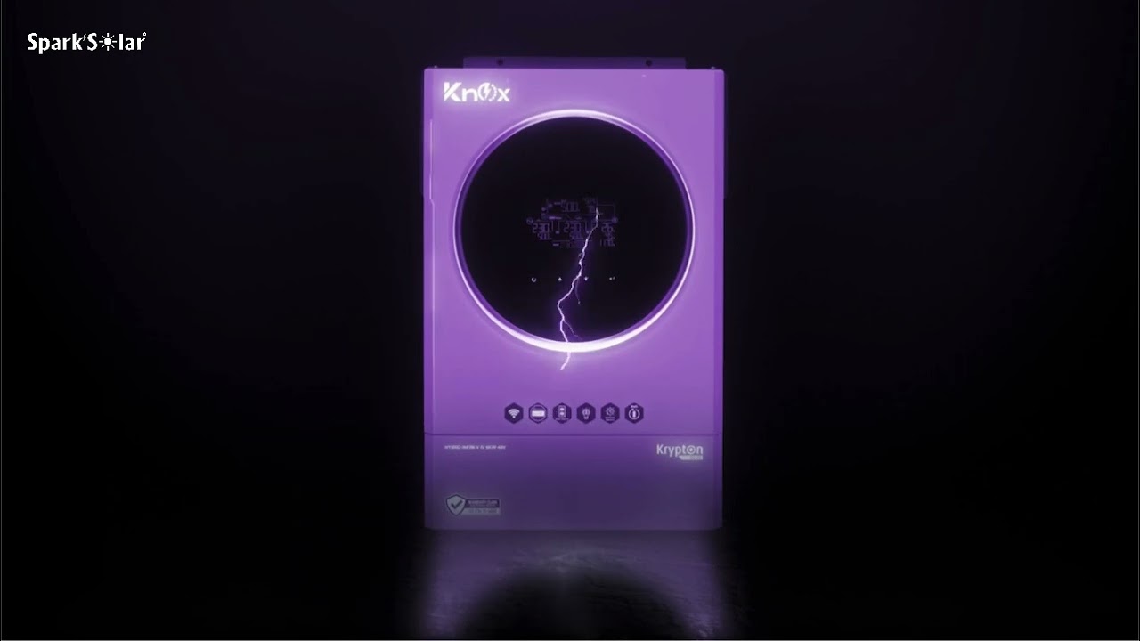 Krypton 8000 Knox (New Model 2024) 6kw Pv8kw Dual Output builtin Wifi & BMS Genuine Voltronic Power