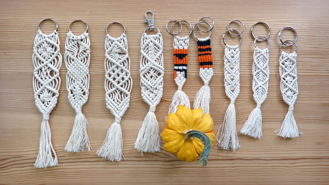 How to Make a Macrame Keychain – 16 Easy Macrame Keychain Tutorials by  Soulful Notions