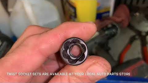 How to remove a stripped or rounded oil drain plug