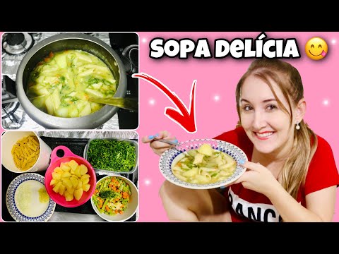 RECEITA: COMO FAZER SOPA DE LEGUMES SAUDÁVEL, MUITO FÁCIL E SABOROSA! 2020 | Bianca Peres