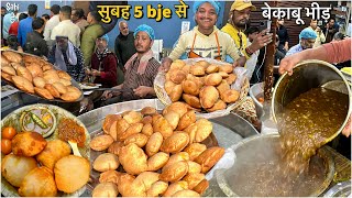 40/ यूपी ka 5G SPEED शुद्ध देसी Nashta | Street Food India | 2000 प्लेट Roz